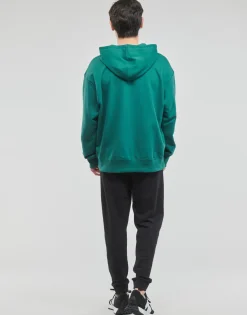 Outlet New Balance - UNI-SSENTIALS FRENCH TERRY HOODIE Vert