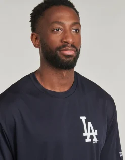 Hot New-Era - LEAGUE ESSENTIALS TEE LOS ANGELES DODGERS Noir