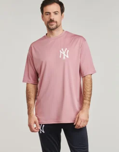 New New-Era - LEAGUE ESSENTIALS TEE NEW YORK YANKEES Rose