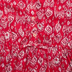 Only - KOGDANIELLA S/S TIE STRING DRESS Rose Clearance