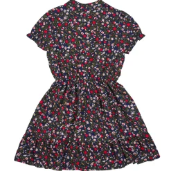 Online Only - KOGLUNA MONIQUE STRING TIE S/S DRESS PTM Multicolore