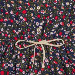 Online Only - KOGLUNA MONIQUE STRING TIE S/S DRESS PTM Multicolore