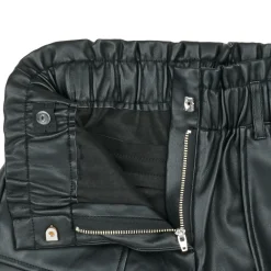 Only - KOGSTEPHANIE FAUX LEATHER SHORTS CS OTW Noir New