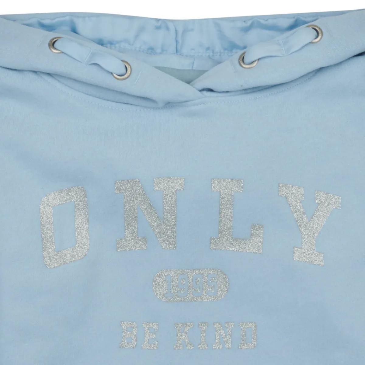 Only - KOGWENDY L/S LOGO HOOD CP SWT