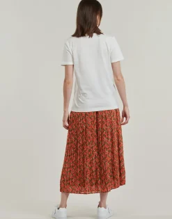 Only - ONLBEATE LIFE S/S HEART TOP CS JRS Blanc Discount