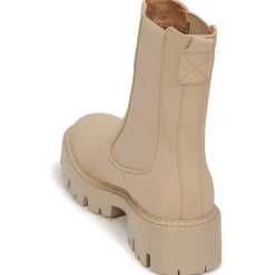 Hot Only - ONLBETTY-1 NUBUCK PU BOOT Camel