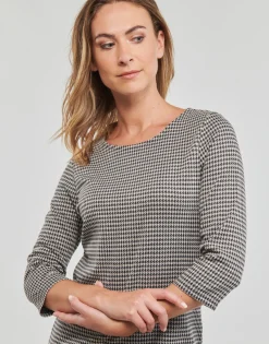 Discount Only - ONLBRILLIANT 3/4 CHECK DRESS  JRS Noir