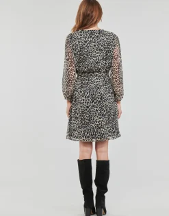 Only - ONLCERA 3/4 SHORT DRESS WVN Léopard Discount