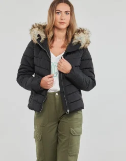 Only - ONLELLAN QUILTED HOOD JACKET CC OTW Noir Hot