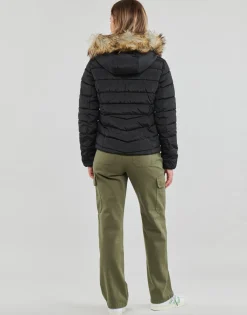 Only - ONLELLAN QUILTED HOOD JACKET CC OTW Noir Hot