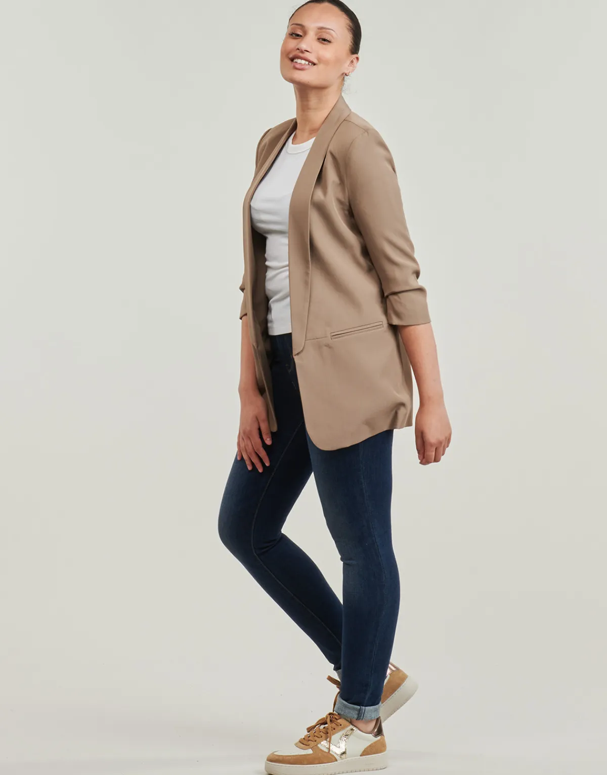 Online Only - ONLELLY Beige