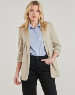 Online Only - ONLELLY 3/4 LIFE Beige