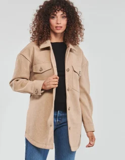 Sale Only - ONLEMMA FREJA SHACKET OTW Marron