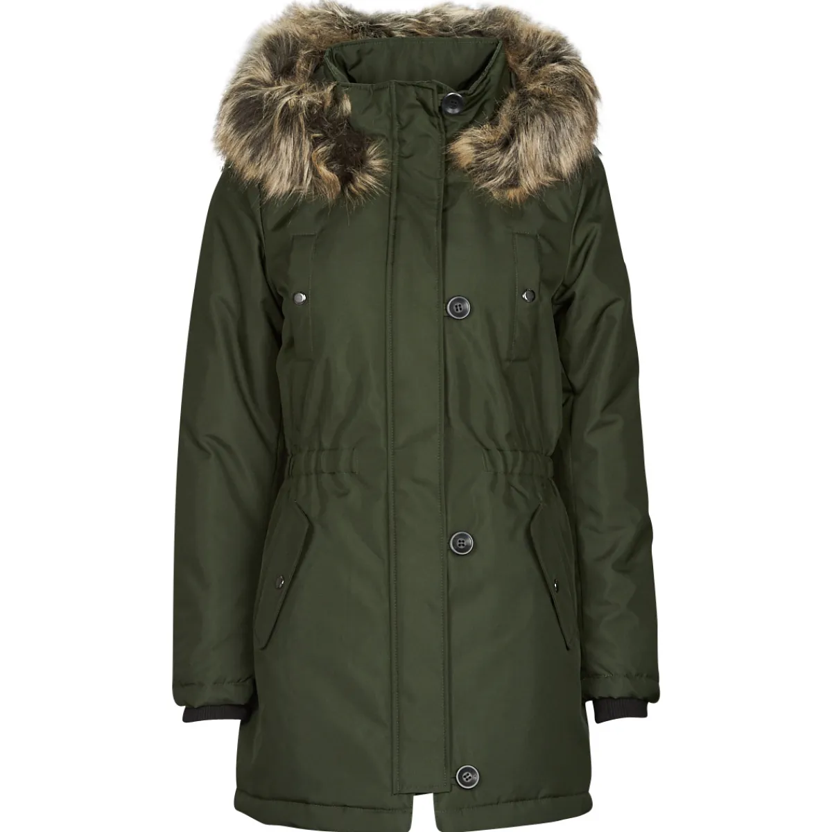 Best Only - ONLIRIS FUR WINTER PARKA CC OTW Kaki