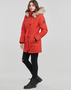 Only - ONLIRIS FUR WINTER PARKA CC OTW Rouge