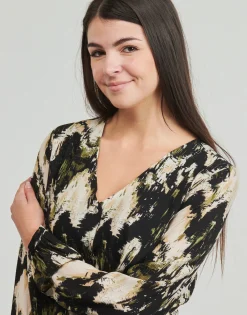 Sale Only - ONLJESSIE FR L/S BUTTON TOP CS PTM