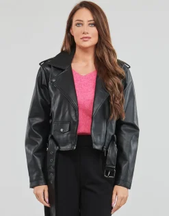 Only - ONLLOUIE FAUX LEAHTER BIKER OTW