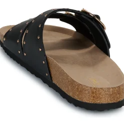 New Only - ONLMAXI-15 PU STUDS BUCKLE SANDAL Noir