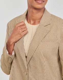 Only - ONLMOLLY L/S OVS CHECK BLAZER TLR