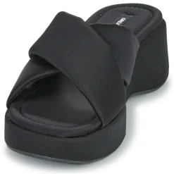 Sale Only - ONLMORGAN-3 CROSS STRAP SANDAL Noir