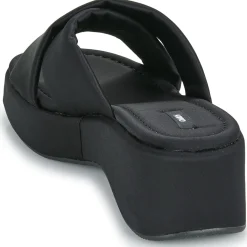 Sale Only - ONLMORGAN-3 CROSS STRAP SANDAL Noir