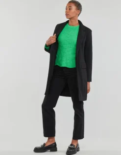 Only - ONLNANCY LIFE COAT CC OTW Noir Online