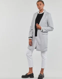 Only - ONLNANCY LIFE COAT CC OTW Gris New