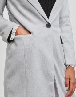 Only - ONLNANCY LIFE COAT CC OTW Gris New