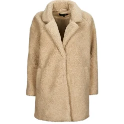 Sale Only - ONLNEWAURELIA SHERPA COAT CC OTW Beige