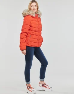 Only - ONLNEWELLAN QUILTED HOOD JACKET CC OTW Rouge Sale