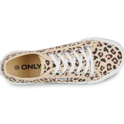 Only - ONLNICOLA CANVAS SNEAKER PRINT Léopard Sale