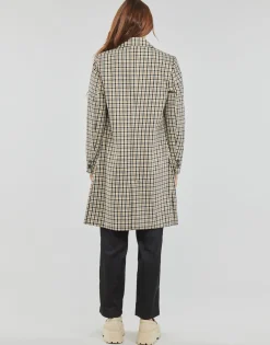 Discount Only - ONLNORMA ASTRID CHECK COAT CC OTW Multicolore