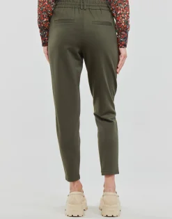 Only - ONLPOPTRASH LIFE EASY COL PANT PNT NOOS Kaki