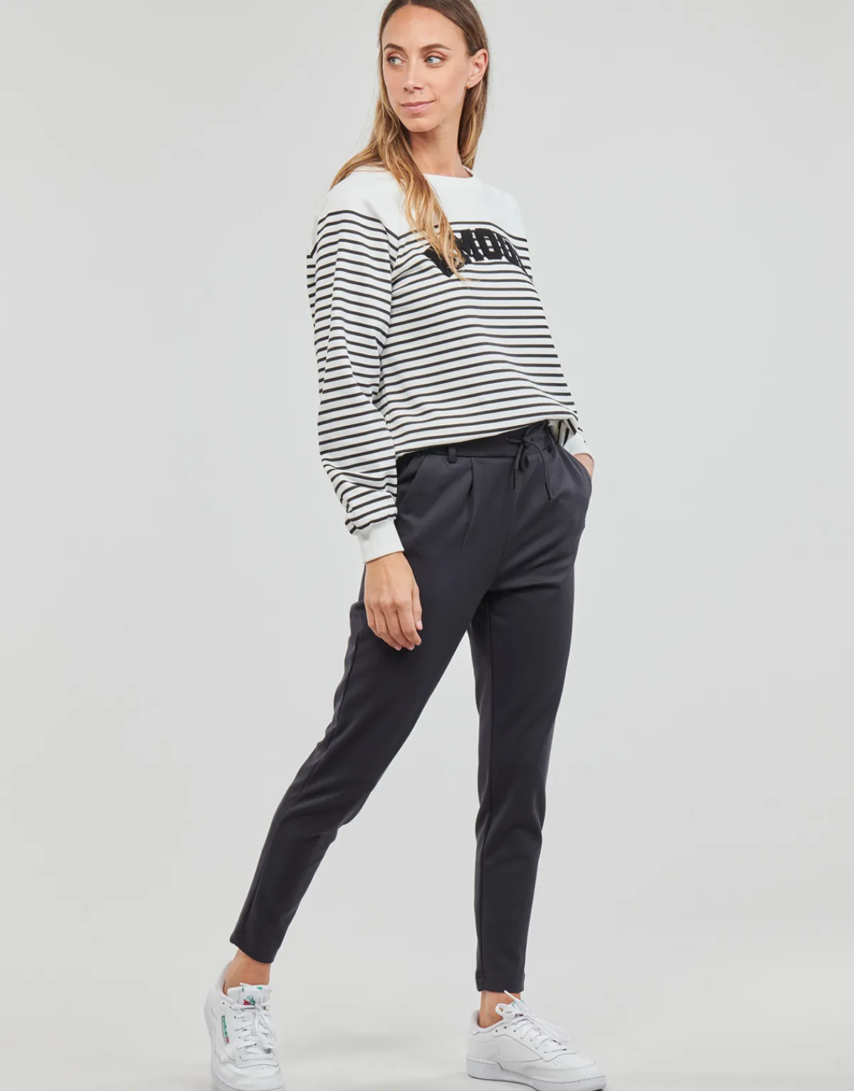 Only - ONLPOPTRASH LIFE EASY COL PANT PNT Marine