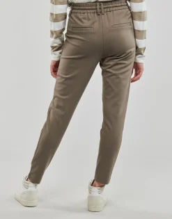 Discount Only - ONLPOPTRASH LIFE EASY COL PANT PNT Marron