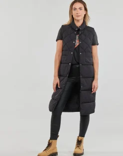 Only - ONLSTACY QUILTED LONG WAISTCOAT OTW Noir New