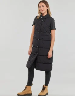 Only - ONLSTACY QUILTED LONG WAISTCOAT OTW Noir New