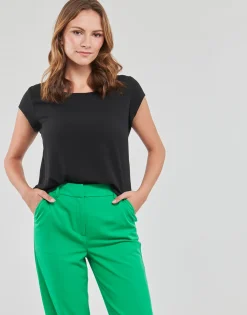 Outlet Only - ONLVIC S/S SOLID TOP  PTM Noir