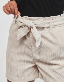 Only - ONLVIOLA HW PB BELT CORD SHORTS TLR Beige Outlet