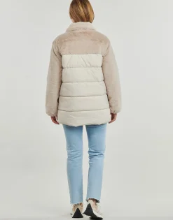 Only - ONLWANJA FUR PUFFER MIX COAT CC OTW