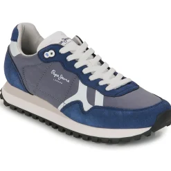 Pepe jeans - BRIT-ON PRINT M Bleu Sale