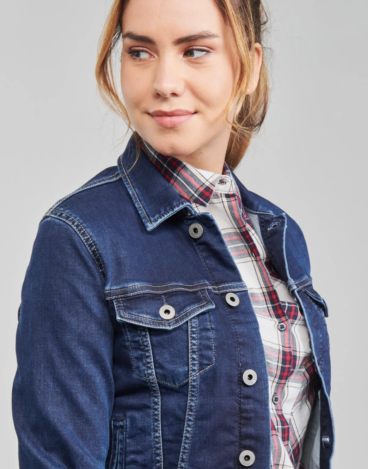Pepe jeans - CORE JACKET Bleu Discount