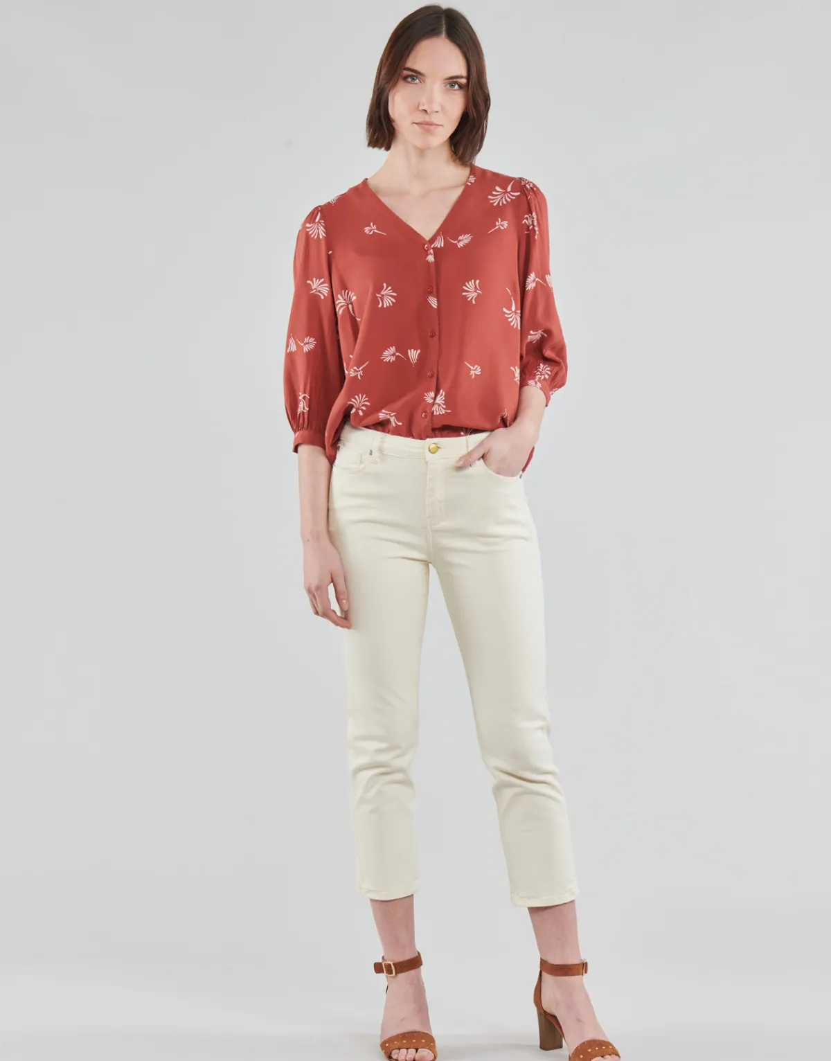 Online Pepe jeans - DION 7/8 EcruWI5