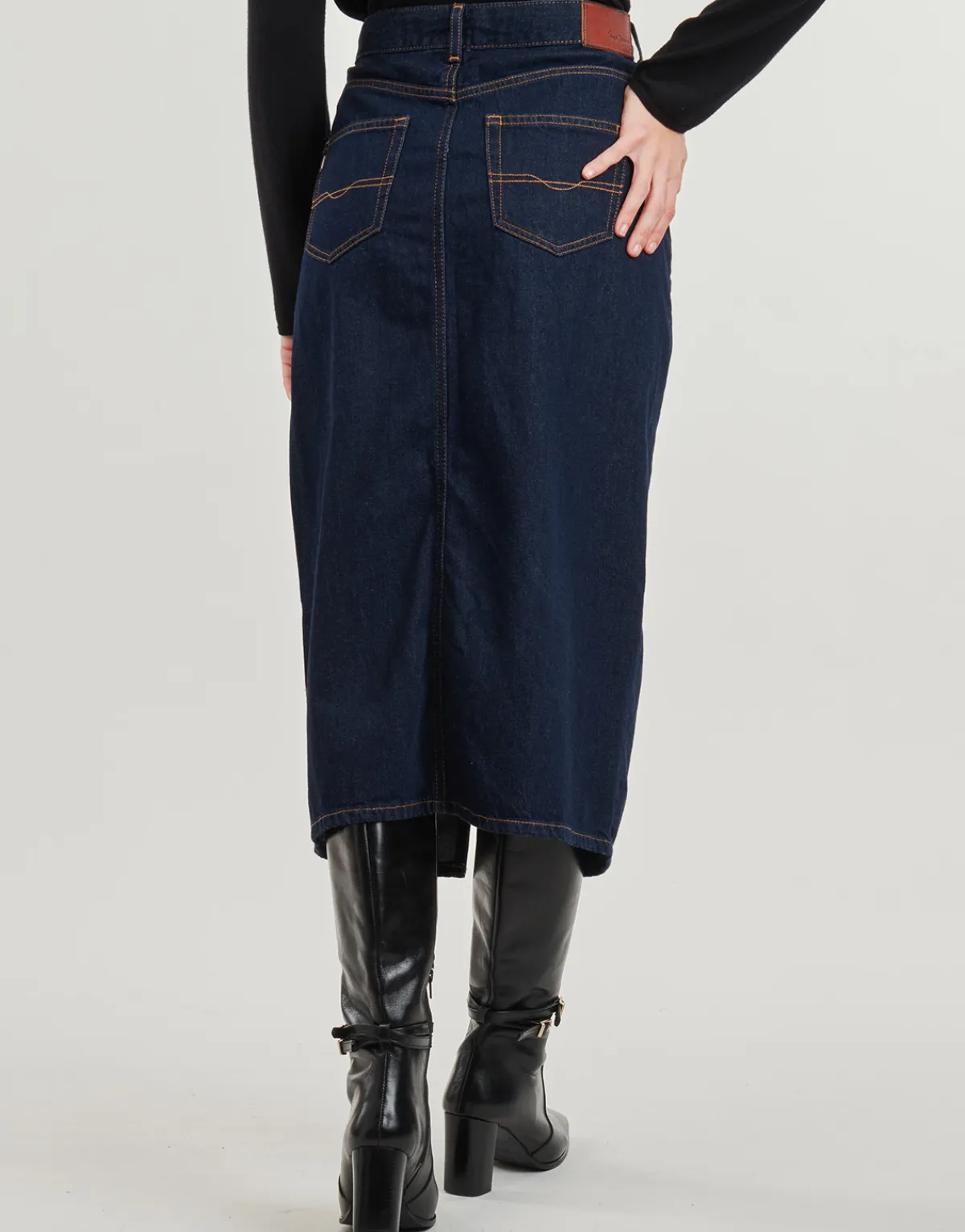 Pepe jeans - MIDI SKIRT HW