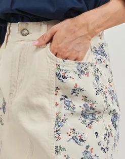 Pepe jeans - MINI SKIRT HW PAISLEY