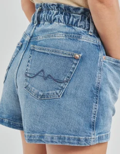 Pepe jeans - REESE SHORT Bleu Hot