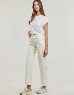 Sale Pepe jeans - WIDE LEG JEANS UHW Ecru