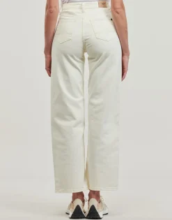 Sale Pepe jeans - WIDE LEG JEANS UHW Ecru