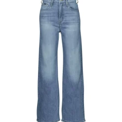 Clearance Pepe jeans - WIDE LEG JEANS UHW Bleu