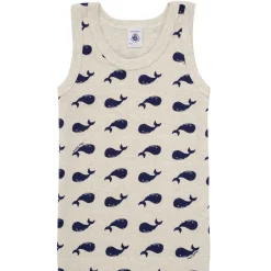 Sale Petit Bateau - 2 DEBARDEURS Marine